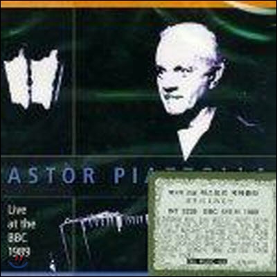 [중고] The New Tango Sextet, Astor Piazzolla / Live At The BBC 1989 (수입)