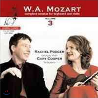 [중고] Gary Cooper, Rachel Podger / 모차르트 : 바이올린 소나타 3집 (Mozart : Violin Sonatas Vol.3 - K.454, K.28, K.402, K.404, K.8, K.380) (SACD Hybrid/수입)