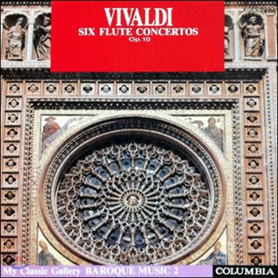 [중고] Alain Marion / Vivaldi : 6 Concertos For Flute, Strings And Continuo, Op.10 (일본수입/kges9202)