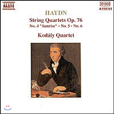 Kodaly Quartet / Haydn : String Quartets No.63 Op.76 No.4 'sunrise', No.64 Op.76-5, No.65 Op.76-6 (수입/미개봉/8550315)
