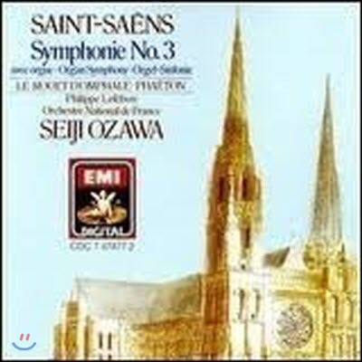 [중고] Seiji Ozawa / Saint-Saens : Symphony No. 3 (수입/ksc20006)