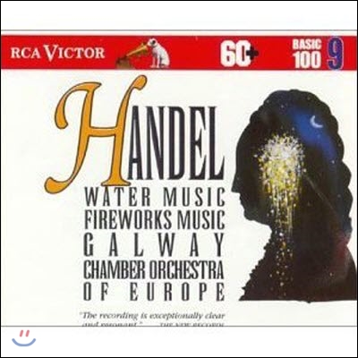 [중고] James Galway, Arthur Fiedler / Handel: Water Music; Fireworks Music (RCA Victor Basic 100, Vol. 9) (bmgcd9809)
