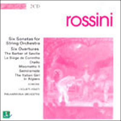 V.A. / Rossini : Sei Sonate E QuattroㆍOverture : Scimone (2CD/수입/미개봉/3984242422)