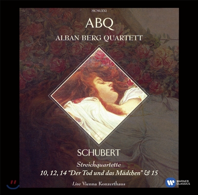 Alban Berg Quartett 슈베르트: 현악 사중주 14번 &#39;죽음과 소녀&#39;, 15, 10, 12번 실황 (Schubert: String quartets Nos 10, 12, 14 &amp; 15 Live)