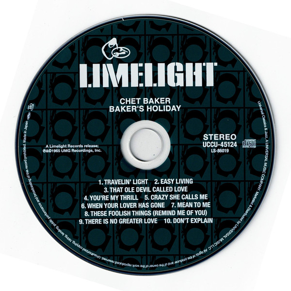 Chet Baker (챗 베이커) - Baker's Holiday