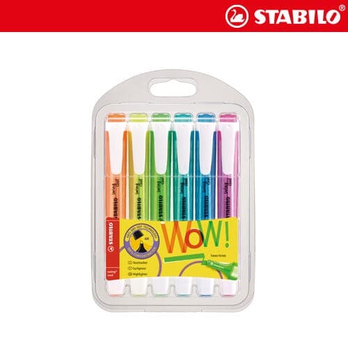 스타빌로 스윙쿨 형광펜세트 6색