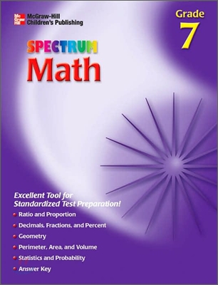 [중고-중] Spectrum Math Grade 7