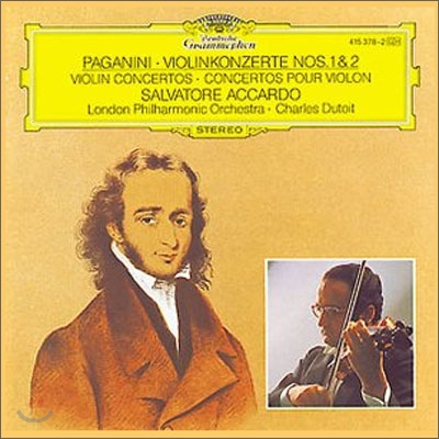 Salvatore Accardo 파가니니 : 바이올린 협주곡 1번 2번 - 살바토레 아르카도 (Paganini : Violin Concertos Nos. 1 &amp; 2)