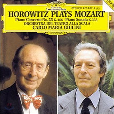 Vladimir Horowitz / Carlo Maria Giulini 모차르트: 피아노 협주곡 23번, 소나타 K333 - 블라디미르 호로비츠, 카를로 마리아 줄리니 (Mozart: Piano Concerto K.288, Piano Sonata)