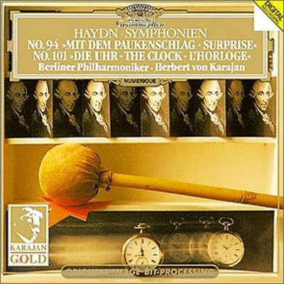Herbert von Karajan 하이든: 교향곡 94번 `놀람`, 101번 `시계` ( Haydn : Symphony No.94 " Surprise"ㆍSymphony No. 101 "The Clock")