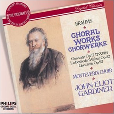 John Eliot Gardiner 브람스: 합창곡집 (Brahms : Choral Music) 몬테베르디 합창단 존 엘리엇 가디너