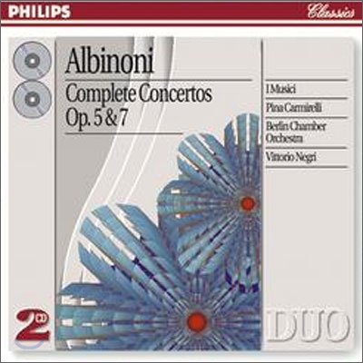 Albinoni : Complete Concertos Op.5 &amp; 7 : I MusiciㆍPina CarmirelliㆍVittorio Negri