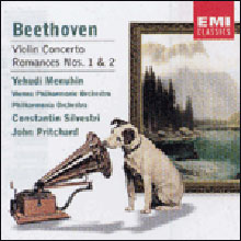 Beethoven : Violin ConcertoㆍRomances Nos.1 & 2 : MenuhinㆍSilvestriㆍPritchard
