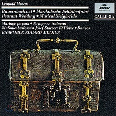 Mozart: Die BauernhochzeitㆍMusikalische Schlittenfahrt Etc. : Ensemble Eduard Melkus