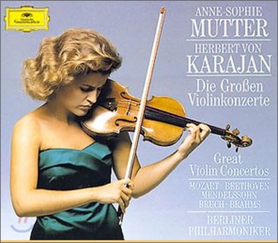 Anne-Sophie Mutter 유명 바이올린 협주곡 - 베토벤 브람스 브루흐 멘델스존 모차르트 (The Great Violin Concertos) 안네 소피 무터