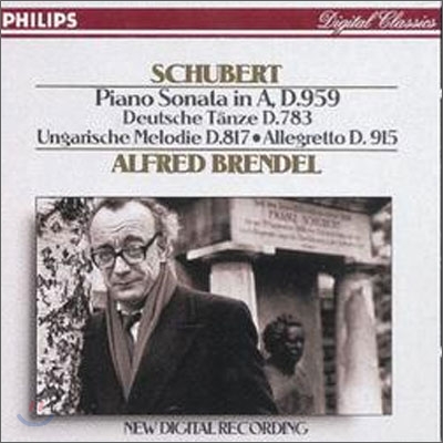 Schubert: Piano Sonata in A D.959ㆍHungarian Melodyㆍ16 German Dances Etc. : Alfred Brendel