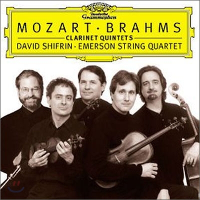 David Shifrin / Emerson String Quartet 모차르트 / 브람스 : 클라리넷 오중주 - 데이빗 샤프린, 에머슨 사중주단