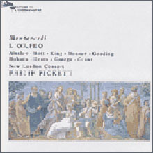 Philip Pickett / John Mark Ainsley 몬테베르디: 오르페오 - 존 마크 앤슬리, 뉴 런던 콘소트, 필립 피케트 (Monteverdi: L&#39;Orfeo)