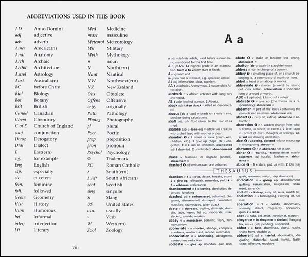 Collins Compact Dictionary and Thesaurus