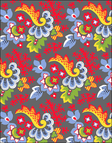 Floral Patterns with CD-Rom