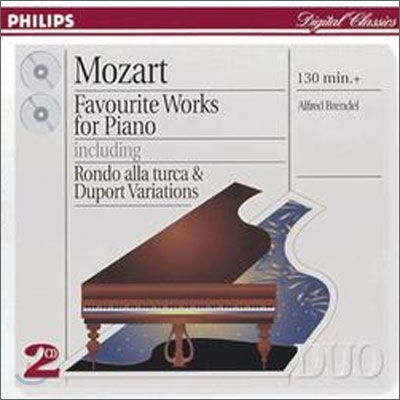 Alfred Brendel 모차르트 : 피아노 명곡집 (Mozart : Favourite Works for Piano) 알프레드 브렌델