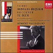 Verdi : Messa Da Requiem / Bruckner : Te Deum : Herbert Von Karajan