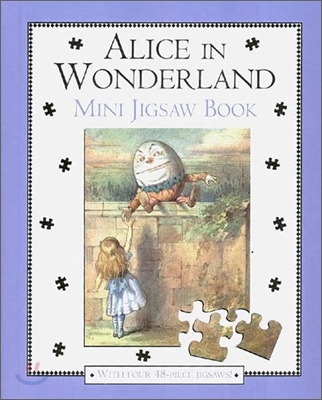 Alice in Wonderland Mini Jigsaw Book