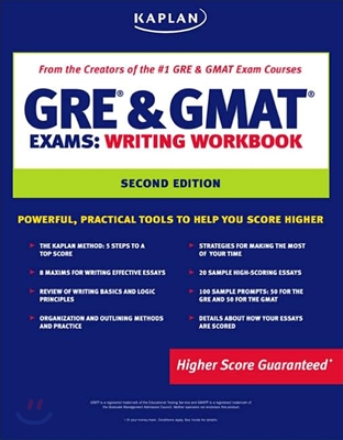 Kaplan GRE & GMAT Exams : Writing Workbook