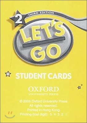 [3판]Let's Go 2 : Student Cards