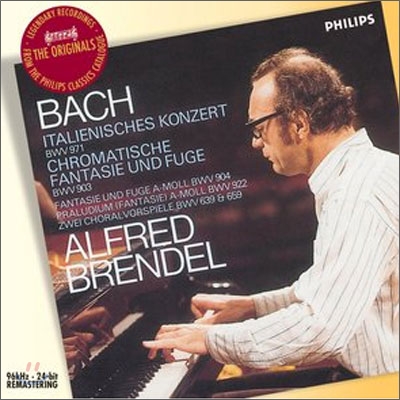 Alfred Brendel 바흐: 이탈리아 협주곡, 반음계 환상곡과 푸가 등 - 알프레드 브렌델 (Bach : Italian Concerto) 