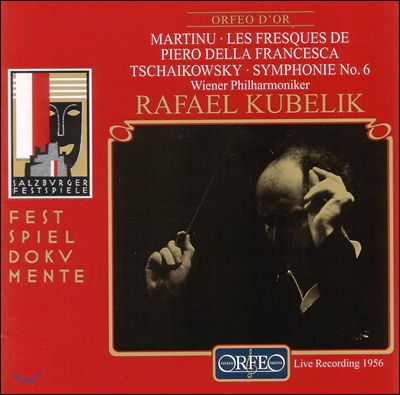 Rafael Kubelik 마르티누: 프란체스카의 프레스코 / 차이코프스키: 교향곡 6번 `비창` (Tchaikovsky: Symphony No. 6 in B minor, Op. 74 &#39;Pathetique&#39;)