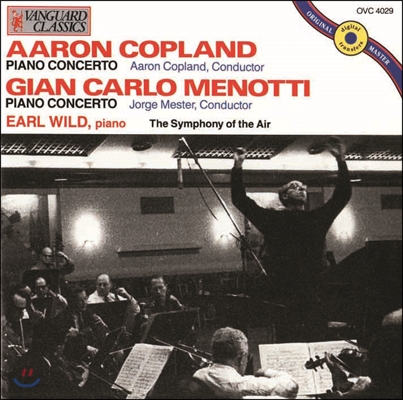 Earl Wild 코플랜드 / 메노티 : 피아노 협주곡 (Copland / Menotti : Piano Concertos)