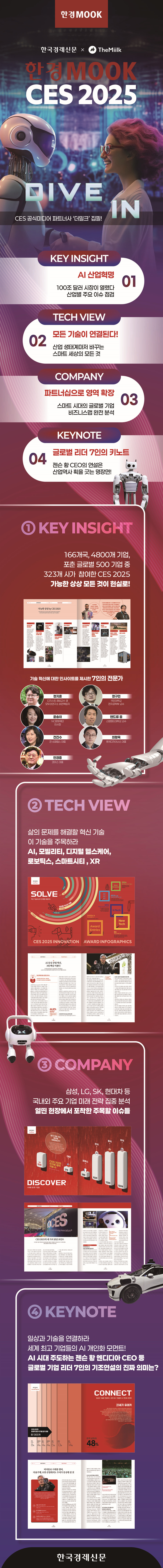 한경무크 CES 2025 | 더밀크 | 한국경제신문 - 예스24