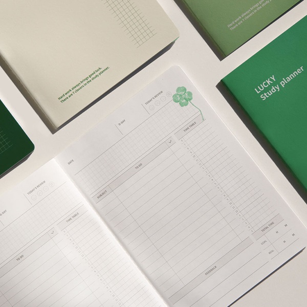 [예스24배송][4색상 세트] 행운의 스터디 플래너 31DAYS