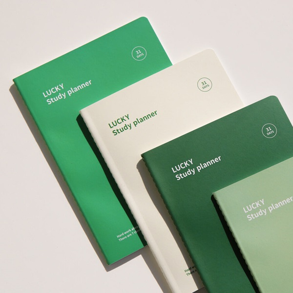 [예스24배송][4색상 세트] 행운의 스터디 플래너 31DAYS