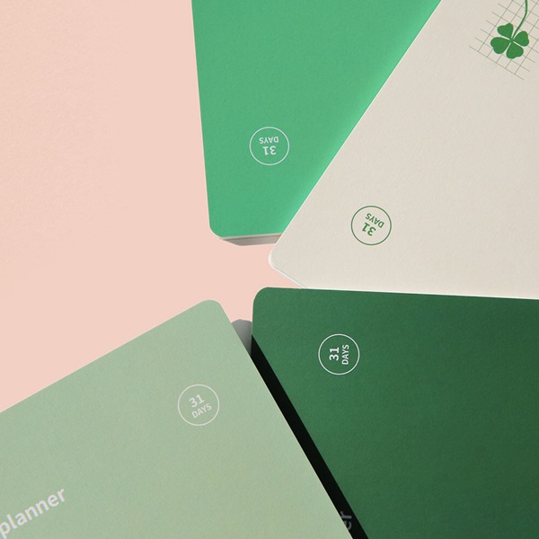 [예스24배송][4색상 세트] 행운의 스터디 플래너 31DAYS