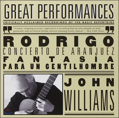 John Williams 로드리고 : 아랑훼즈 협주곡 (Rodrigo: Concierto De Aranjuez) 존 윌리암스