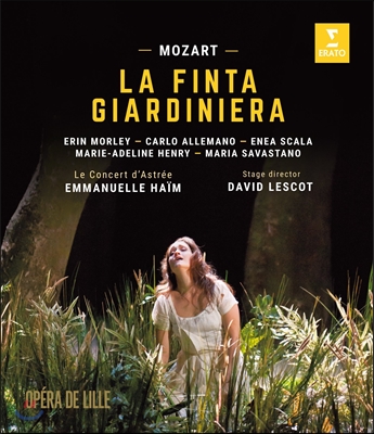 Emmanuelle Haim 모차르트: 가짜 여정원사 (Mozart: La Finta Giardiniera) 블루레이