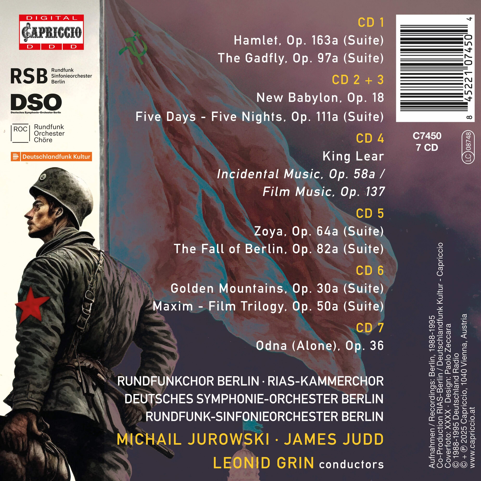 Michail Jurowski 쇼스타코비치: 영화음악 에디션 (Shostakovich: Film Music Edition)