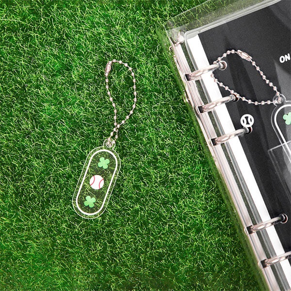 [예스24배송] 클로버 야구공 키링