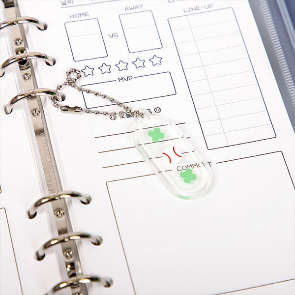 [예스24배송] 클로버 야구공 키링