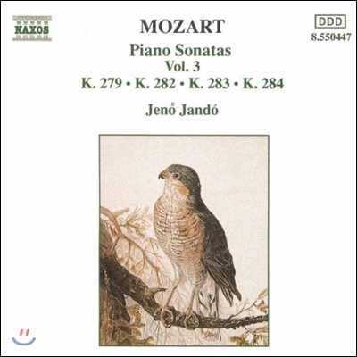 Jeno Jando 모차르트: 피아노 소나타 3집 - 예뇌 얀도 (Mozart: Piano Sonatas K.279, K.282, K.283, K.284)