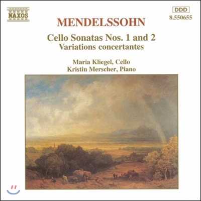 Maria Kliegel 멘델스존: 첼로 소나타 1번, 2번, 협주적 변주곡 (Mendelssohn: Cello Sonatas, Variations Concertantes)