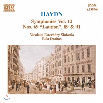 Bela Drahos 하이든: 교향곡 12집 - 69번 '라우돈', 89번, 91번 (Haydn: Symphonies No.69 'Laudon', No.89, No.91)