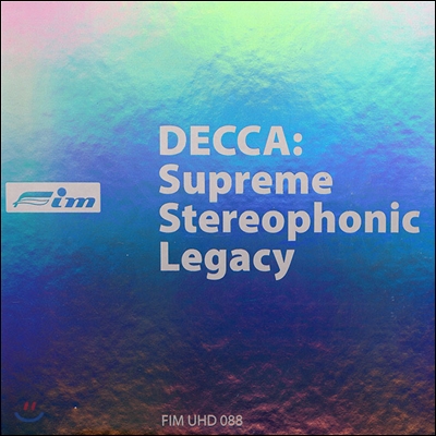 데카 스테레오 레코딩의 유산 박스세트 한정반 (Decca Supreme Stereophonic Legacy Ultra HD CD Box Set)