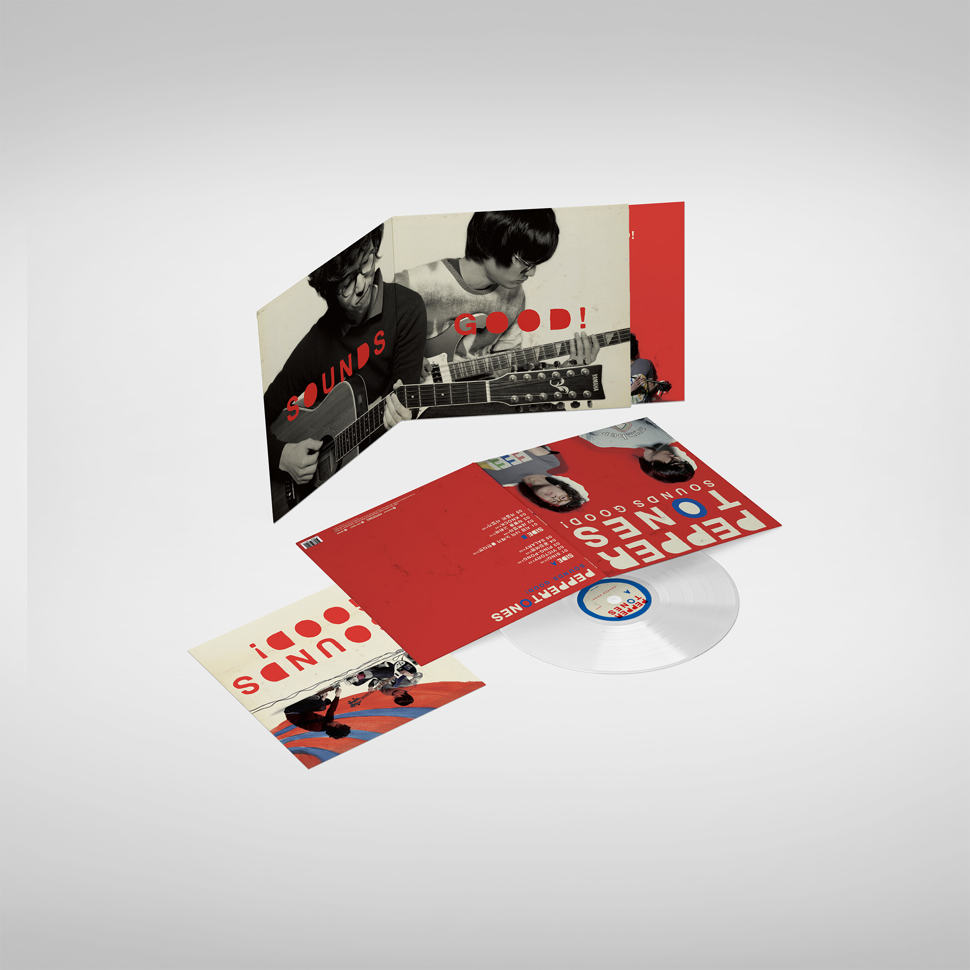페퍼톤스 (Peppertones) - 3집 : Sounds Good! [클리어 컬러 LP]