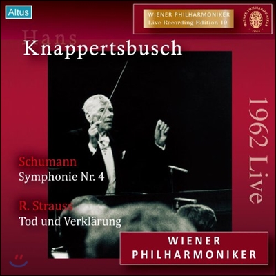 Hans Knappertsbusch 슈만: 교향곡 4번 / R.슈트라우스: 죽음과 변용 (R.Strauss: Tod und Verklarung Op.24 / Schumann: Symphony No.4 Op.120) 한스 크나퍼츠부슈