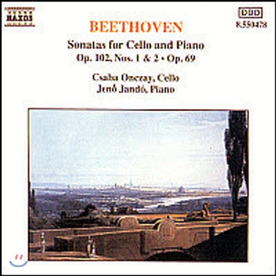 Csaba Onczay / Beethoven : Cello Sonata No.4 Op.102-1, No.5 Op.102-2 & No.3 Op.69 (수입/미개봉/8550478)