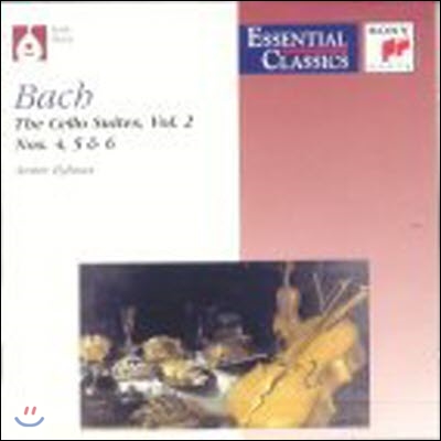 Anner Bylsma / Bach - The Cello Suites Vol.2 (수입/미개봉/sbk61812)