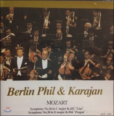 Herbert Von Karajan / Mozart : Symphony No.36 In C Major K.425 Linz, No.38 In D Major K.504 Prague (수입/미개봉/mcr2008)